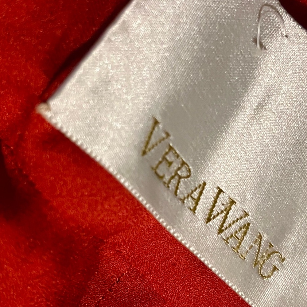 Vera Wang Gilded Age Red Gown sz4 - Picture 16 of 16